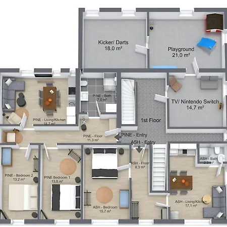 Ash - Urban Jungle - Indoor Playgrnd, Netflix, Ssc Winterberg